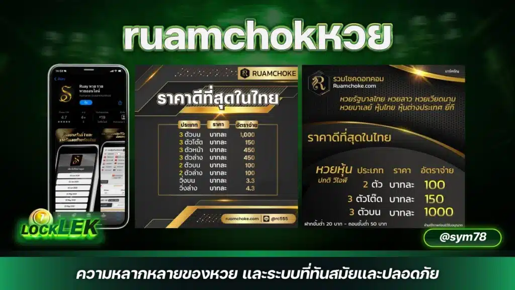 ruamchokหวย